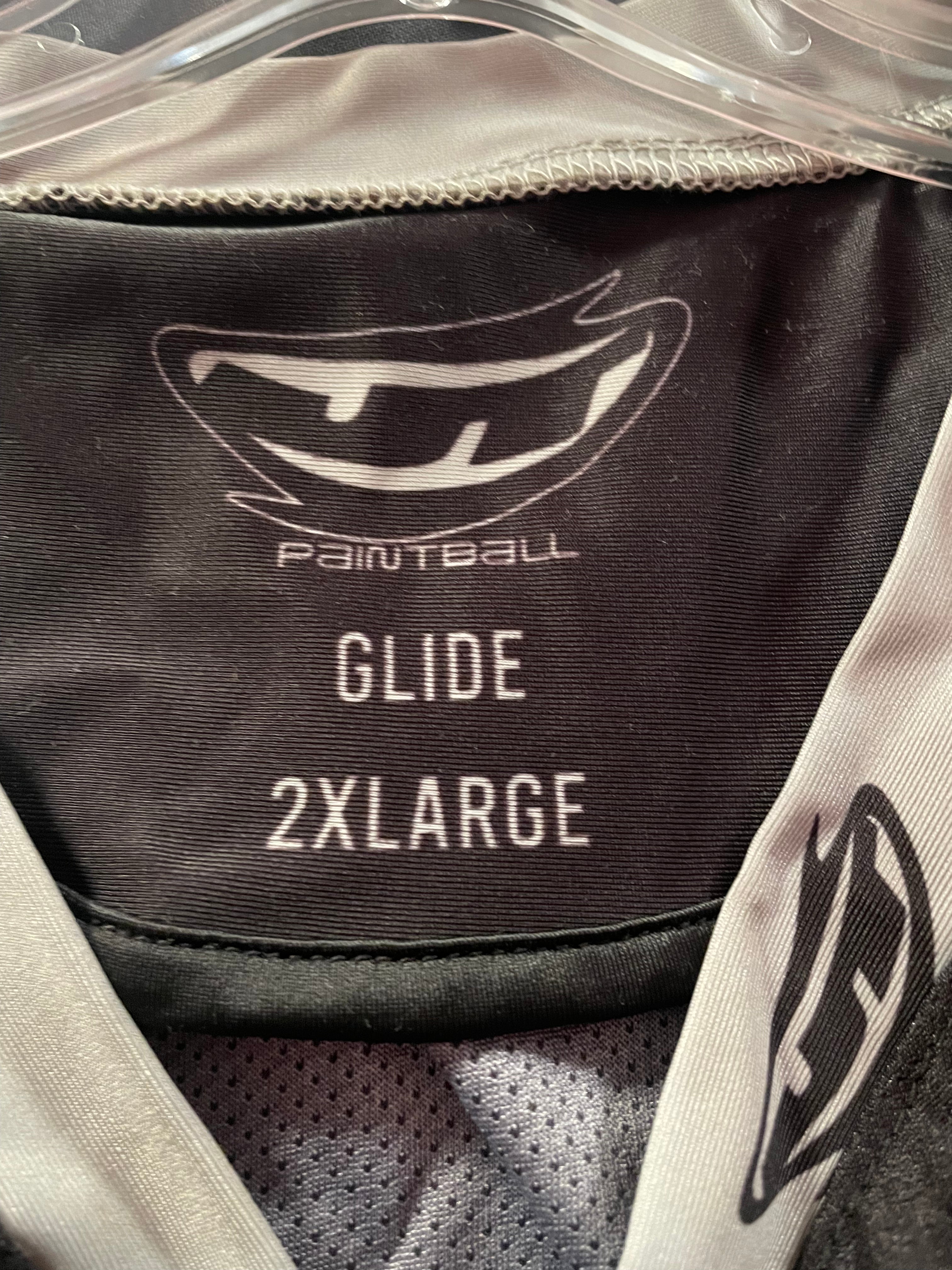 Used JT Paintball Jersey - "Glide" Black/Grey - 2XL