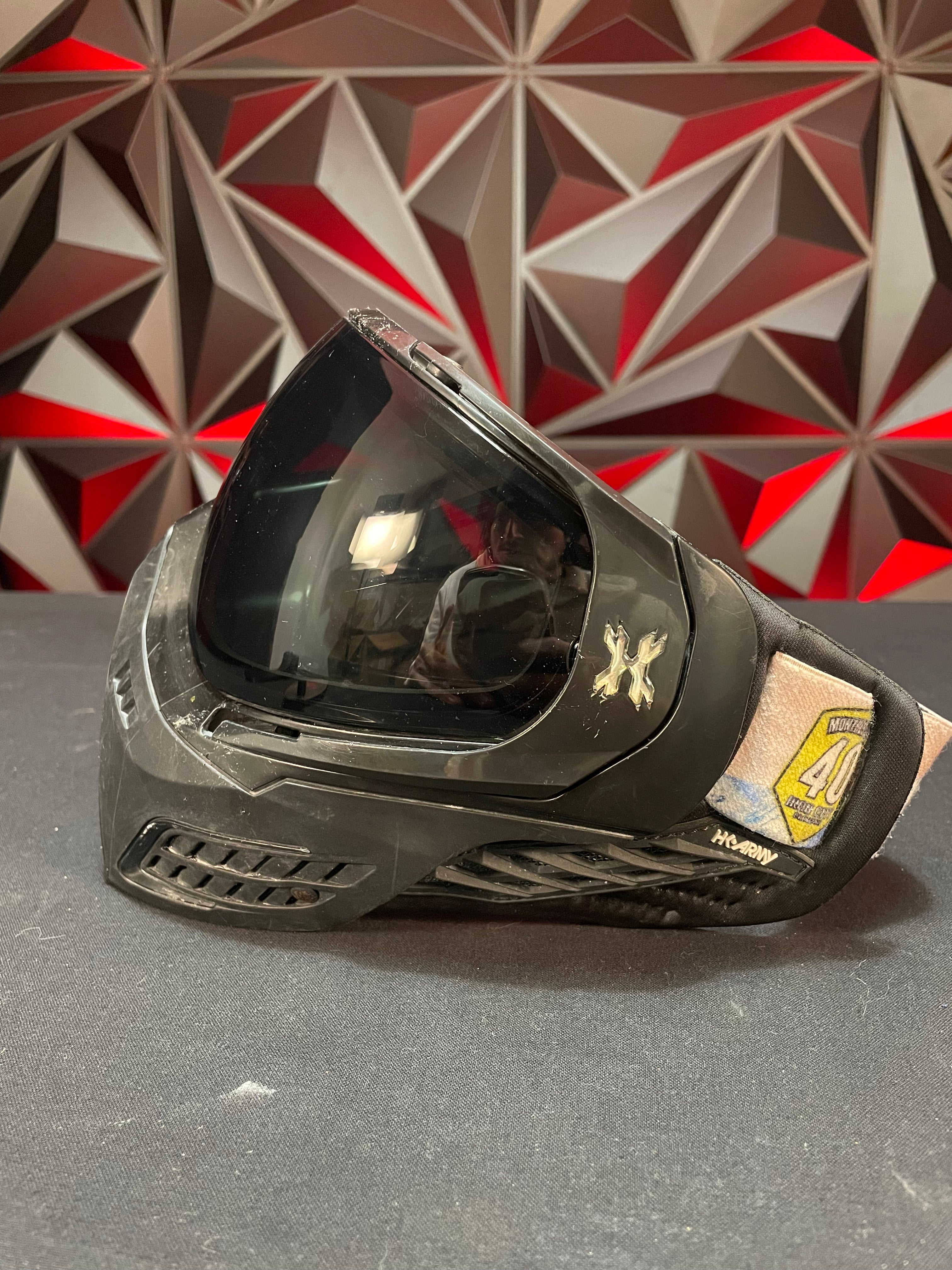 Used HK Army KLR Paintball Mask - Onyx (Black)