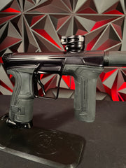 Used Planet Eclipse CS2 Paintball Gun - Midnight w/ Carbon Fiber Tip, 3 FL Backs, and Infamous Deuce Trigger