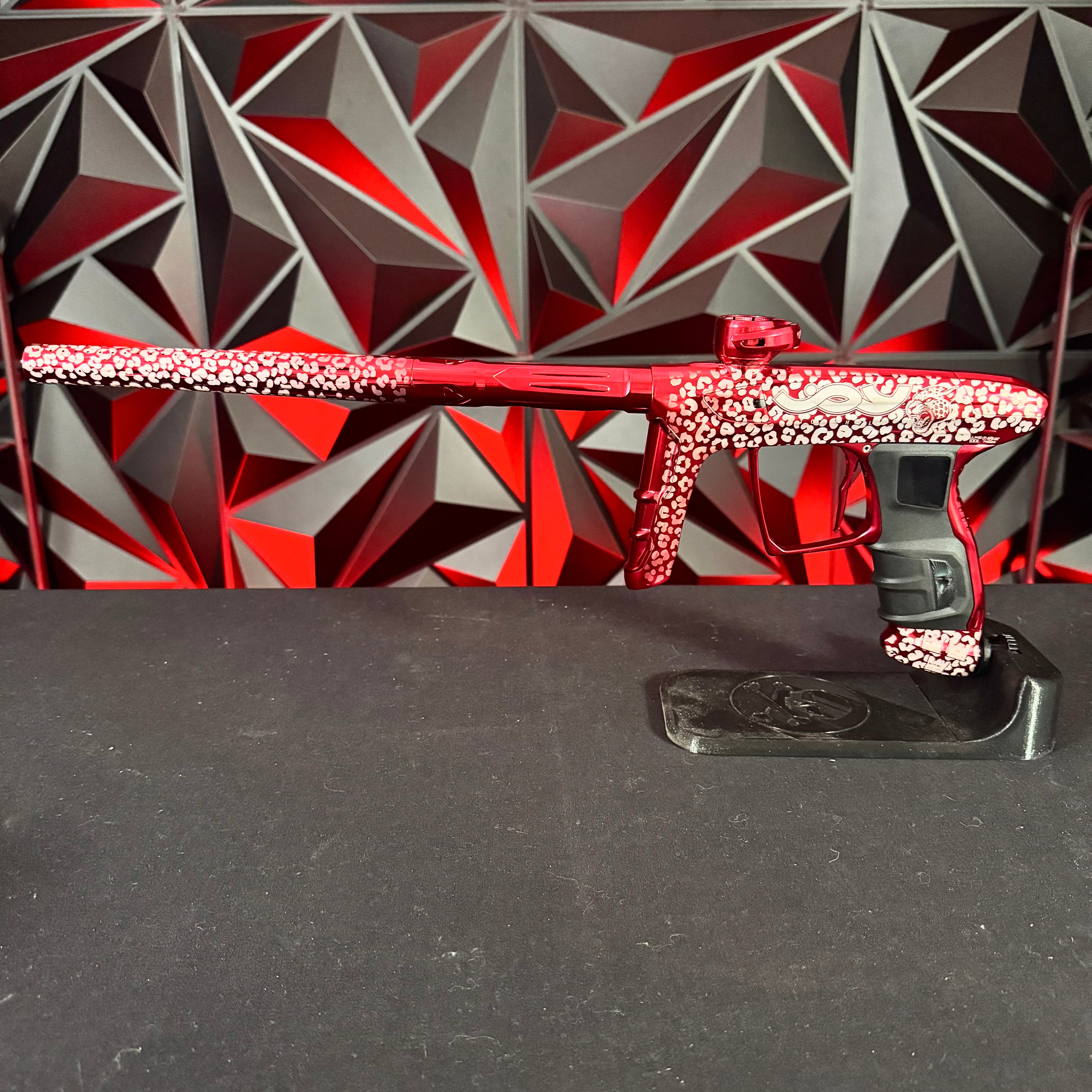 Used DLX Luxe IDOL Paintball Gun - Polished Red Joy Division