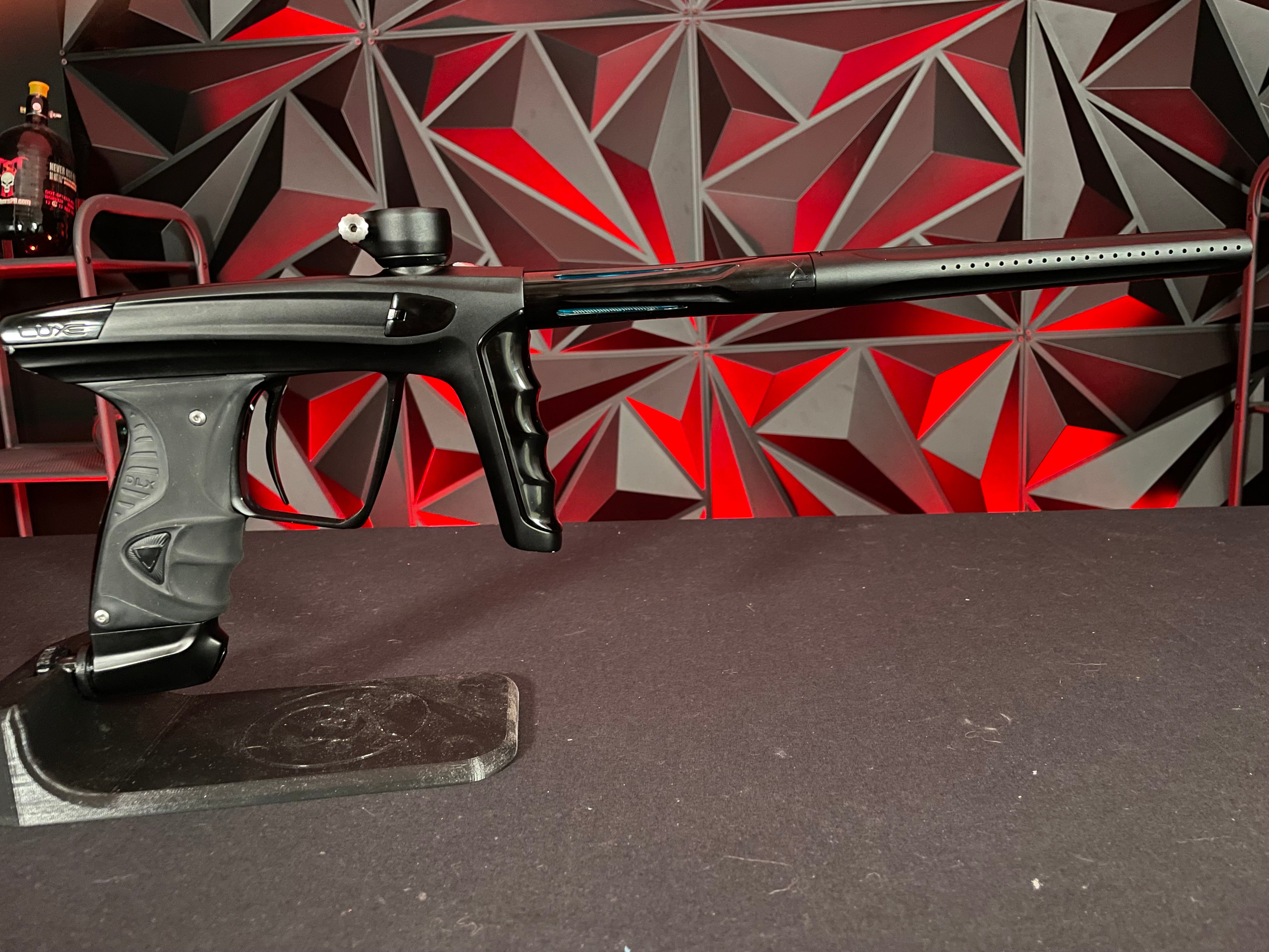 Used DLX Luxe X Paintball Gun - Dust Black/Gloss Black