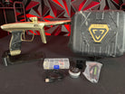 Used DLX TM40 Paintball Gun - Dust Gold/Polished Gold