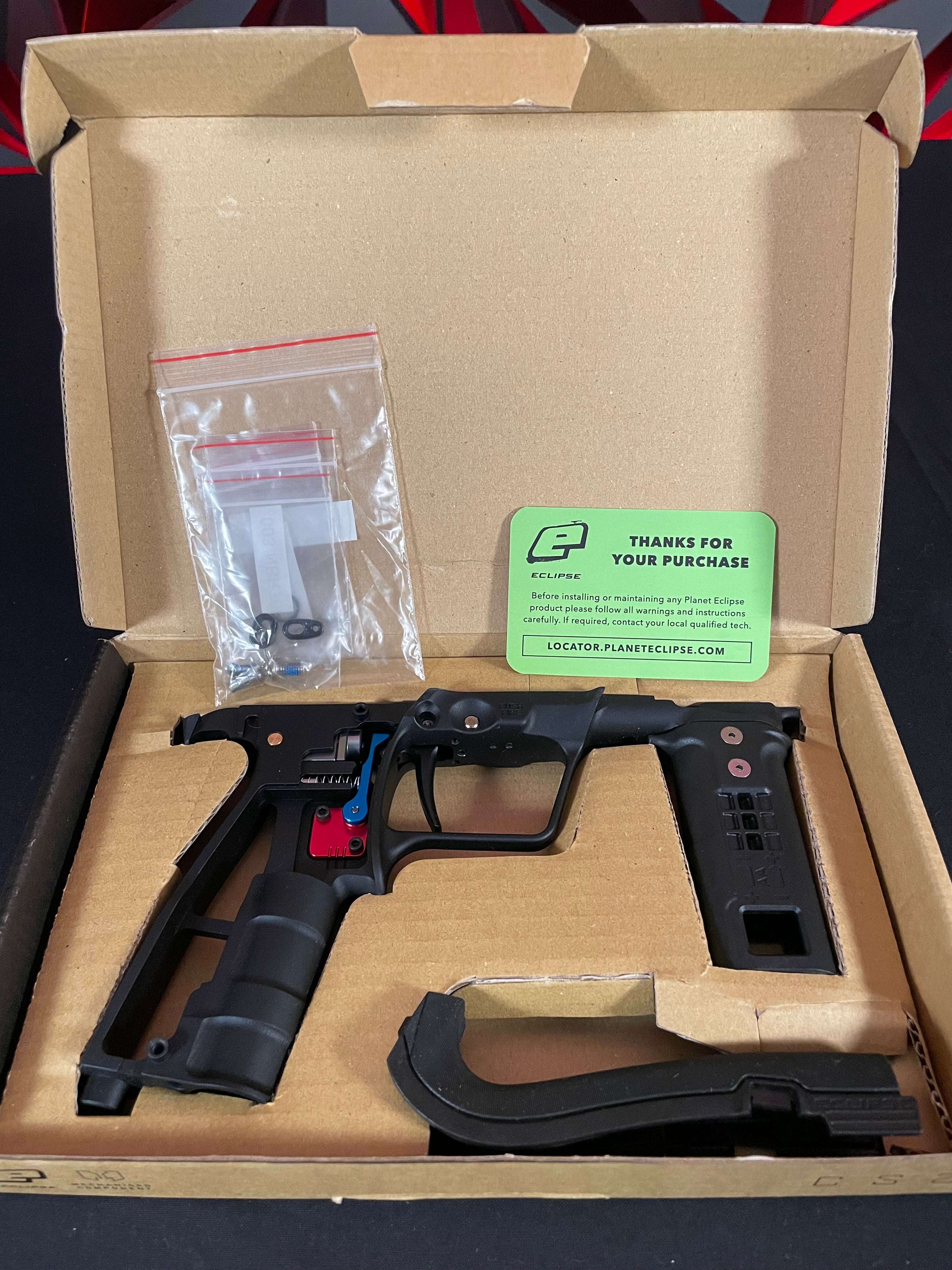 Used Eclipse CS2 Mechanical Frame Black Punishers Paintball