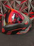 Used Dye i5 Paintball Goggle - Black/Red w/Soft Goggle Bag & Extra Lens