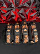 Used Empire 4+5 Paintball Pod Pack- Orange Skull/Black