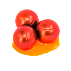 Valken Fate 0.68 Cal Paintballs - 2000 Count Red Shell/Orange Fill