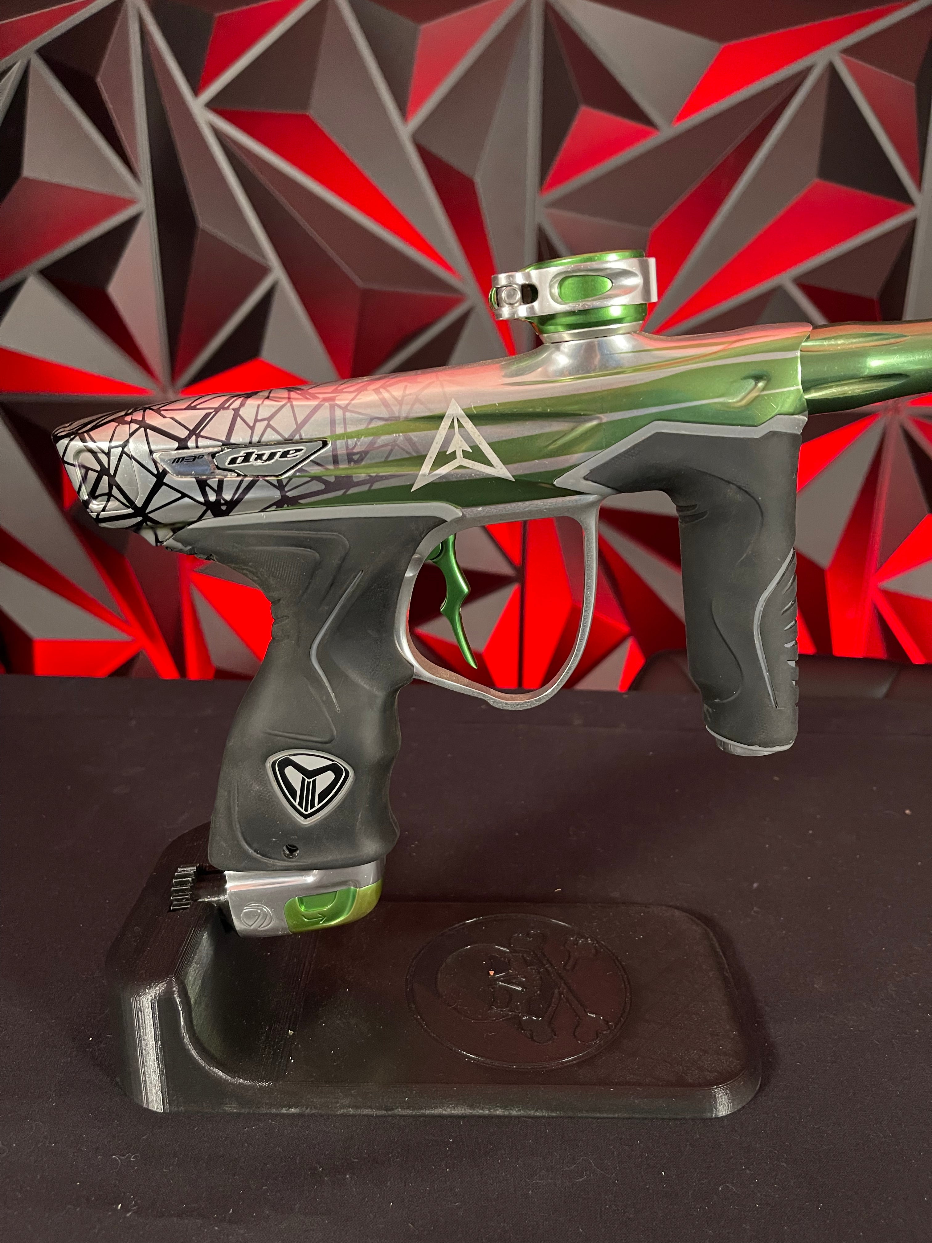 Used Dye M3+ Paintball Marker - Green Columbus LVL Up Edition