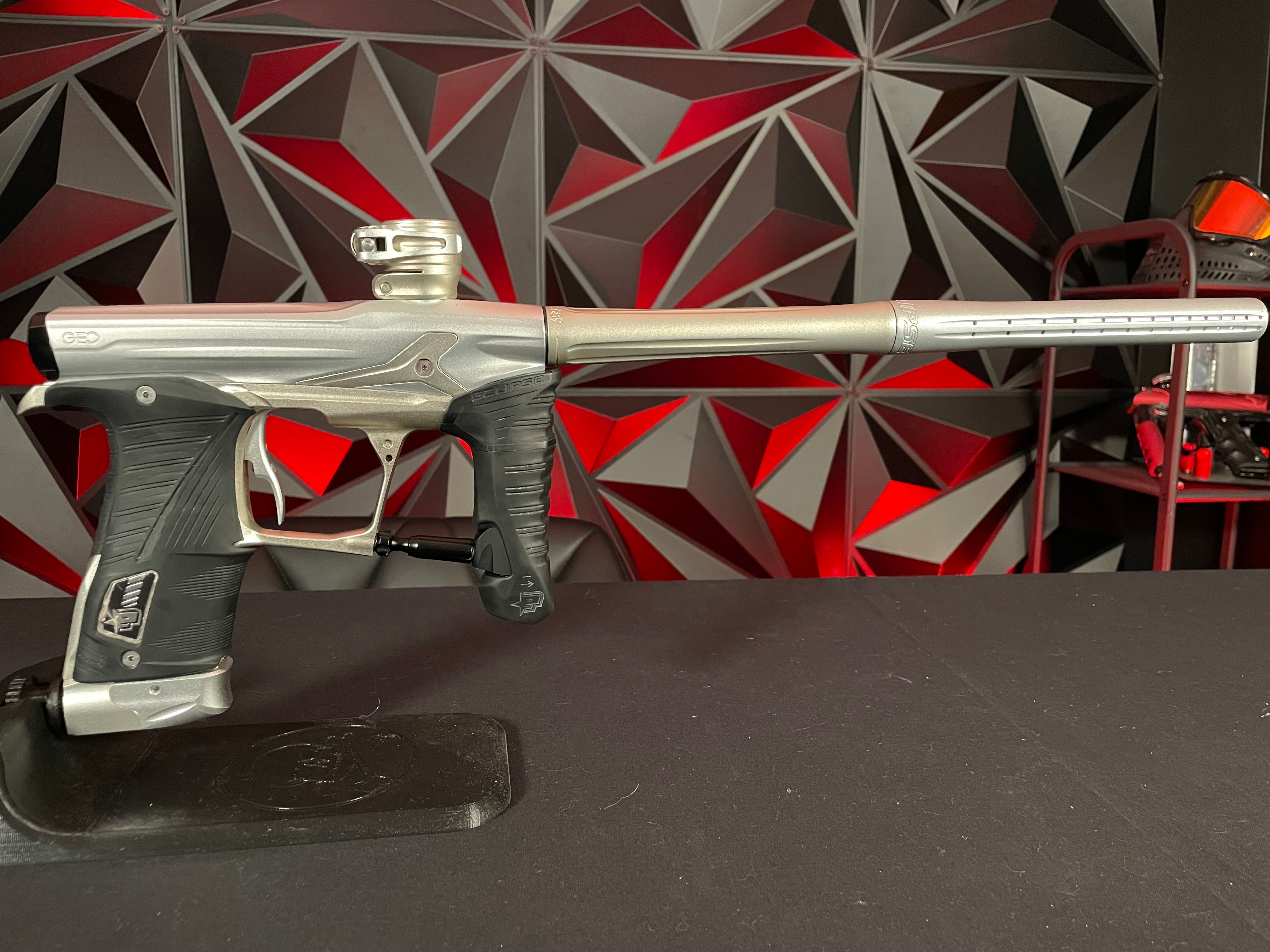 Used Planet Eclipse Geo 3.1 Paintball Gun - Silver/Light Grey