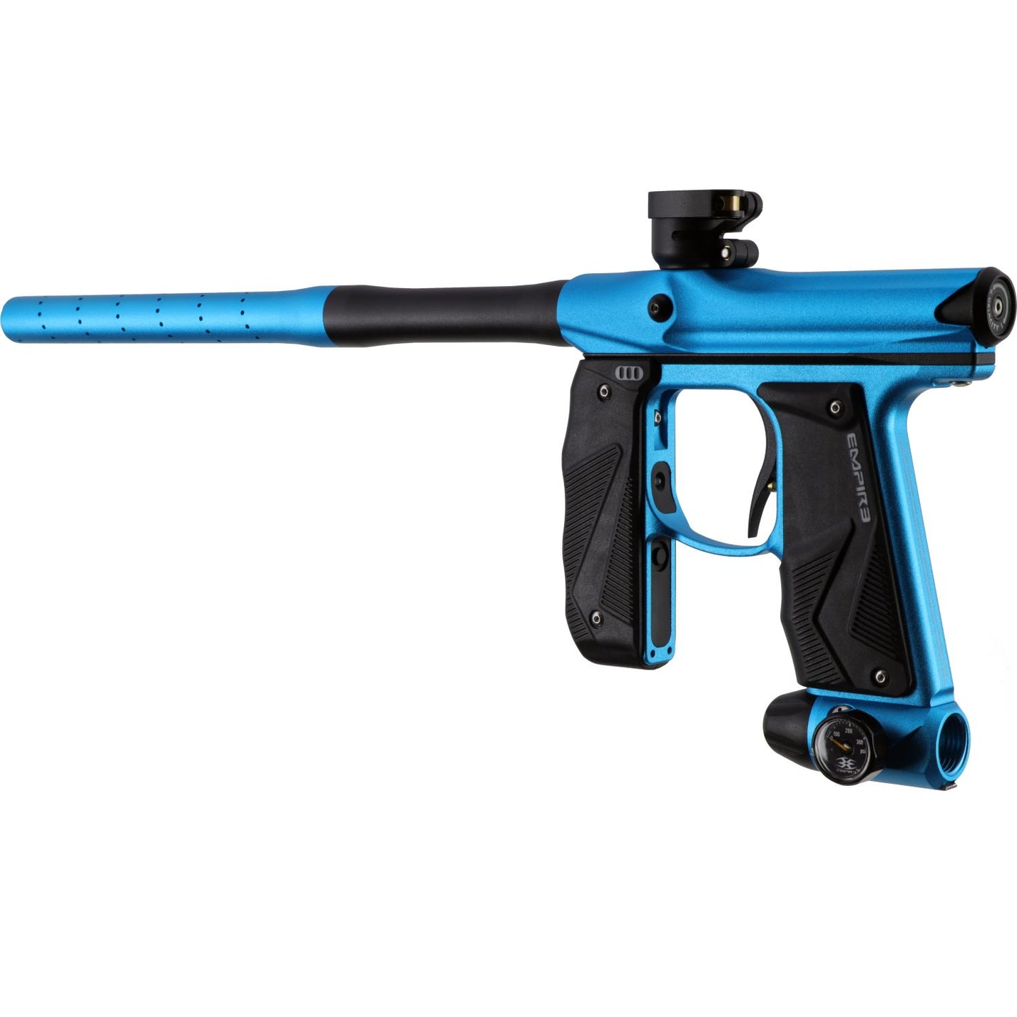 Empire Paintball Mini GS Marker w/ 2 Piece Barrel - Dust Aqua/Dust Black