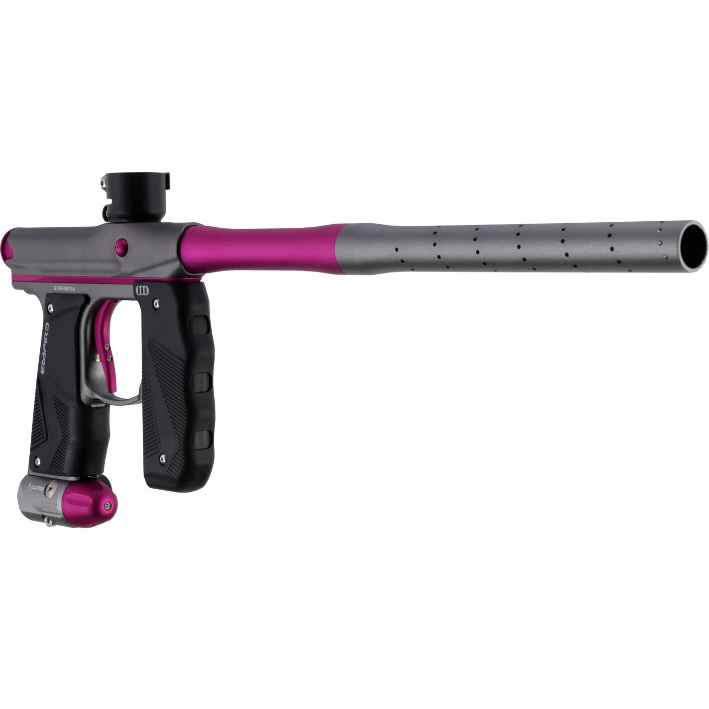 Empire Paintball Mini GS Marker w/ 2 Piece Barrel - Dust Gray/Dust Pink