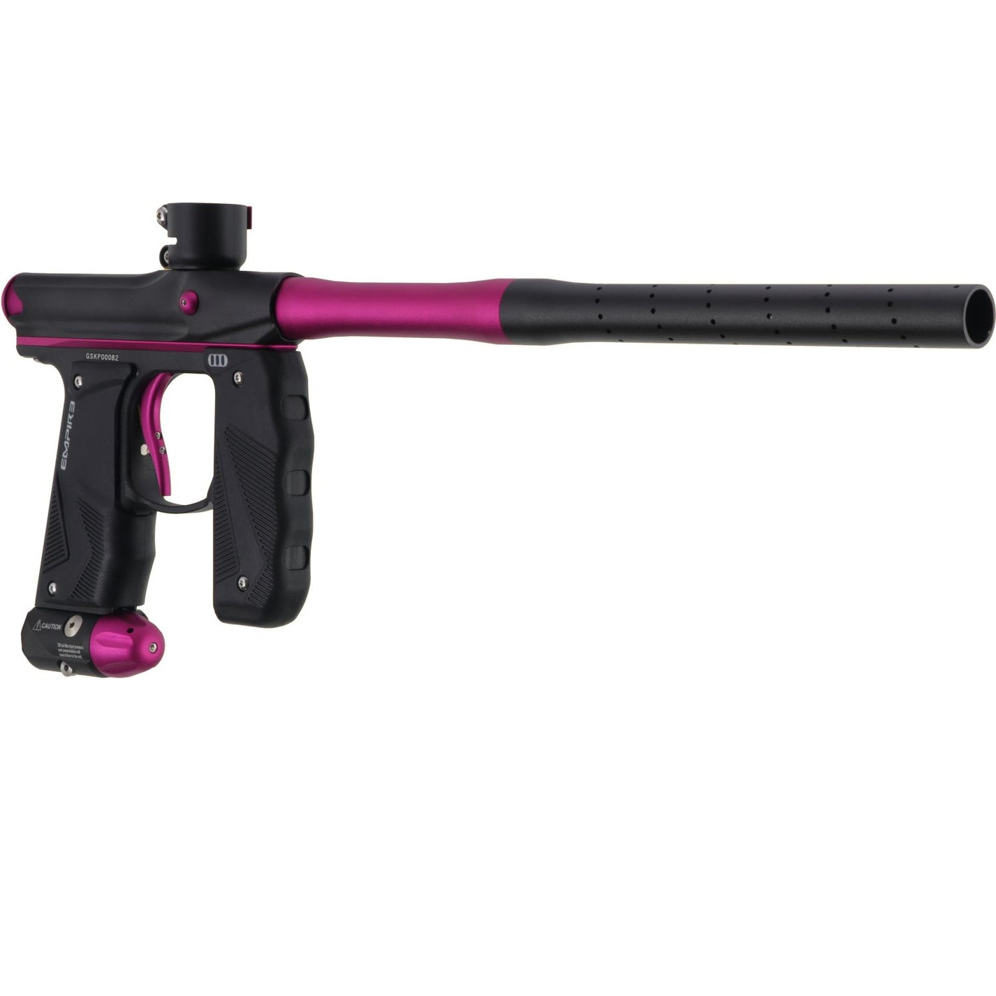 Empire Paintball Mini GS Marker w/ 2 Piece Barrel - Dust Black/Dust Pink