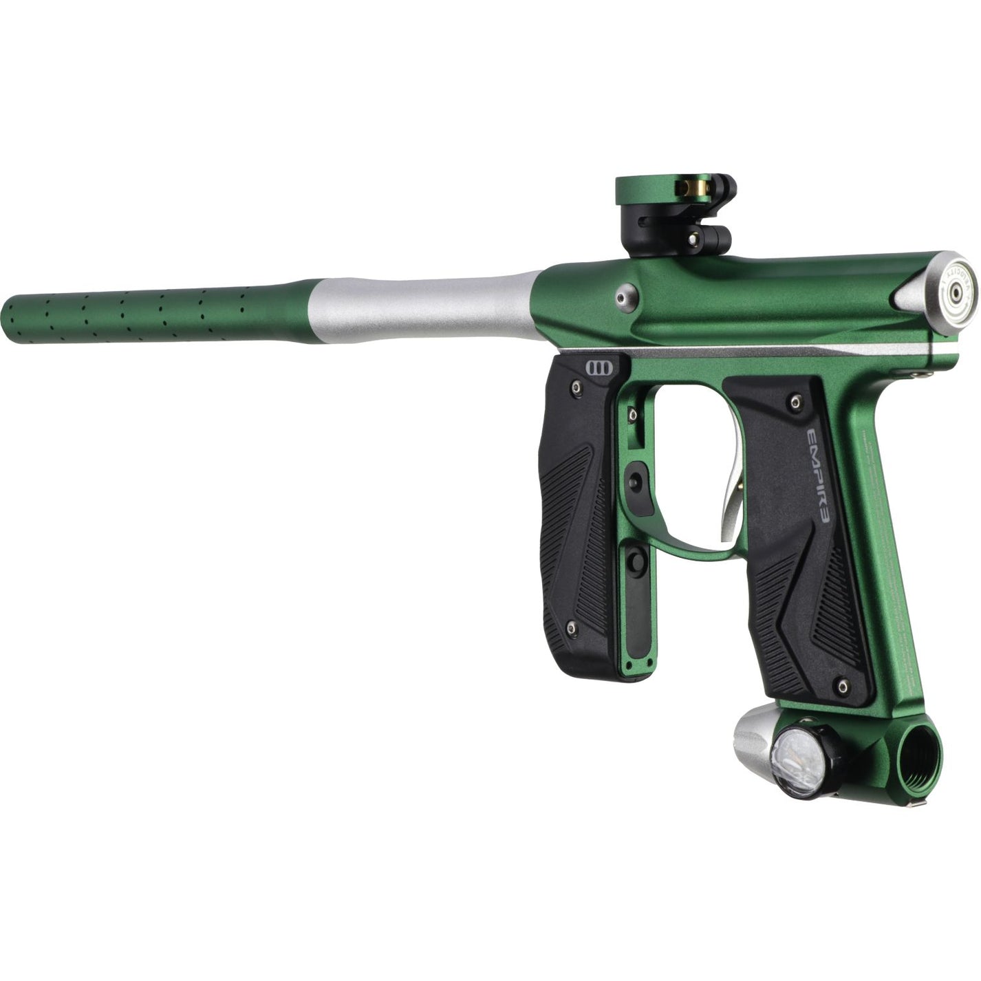 Empire Paintball Mini GS Marker w/ 2 Piece Barrel - Dust Green/Dust Silver