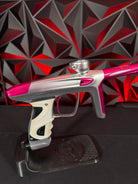 Used DLX TM40 Paintball Gun - Silver/Pink