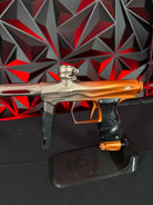 Used Shocker Amp Paintball Gun - Orange/Tan Fade w/Splash Barrel