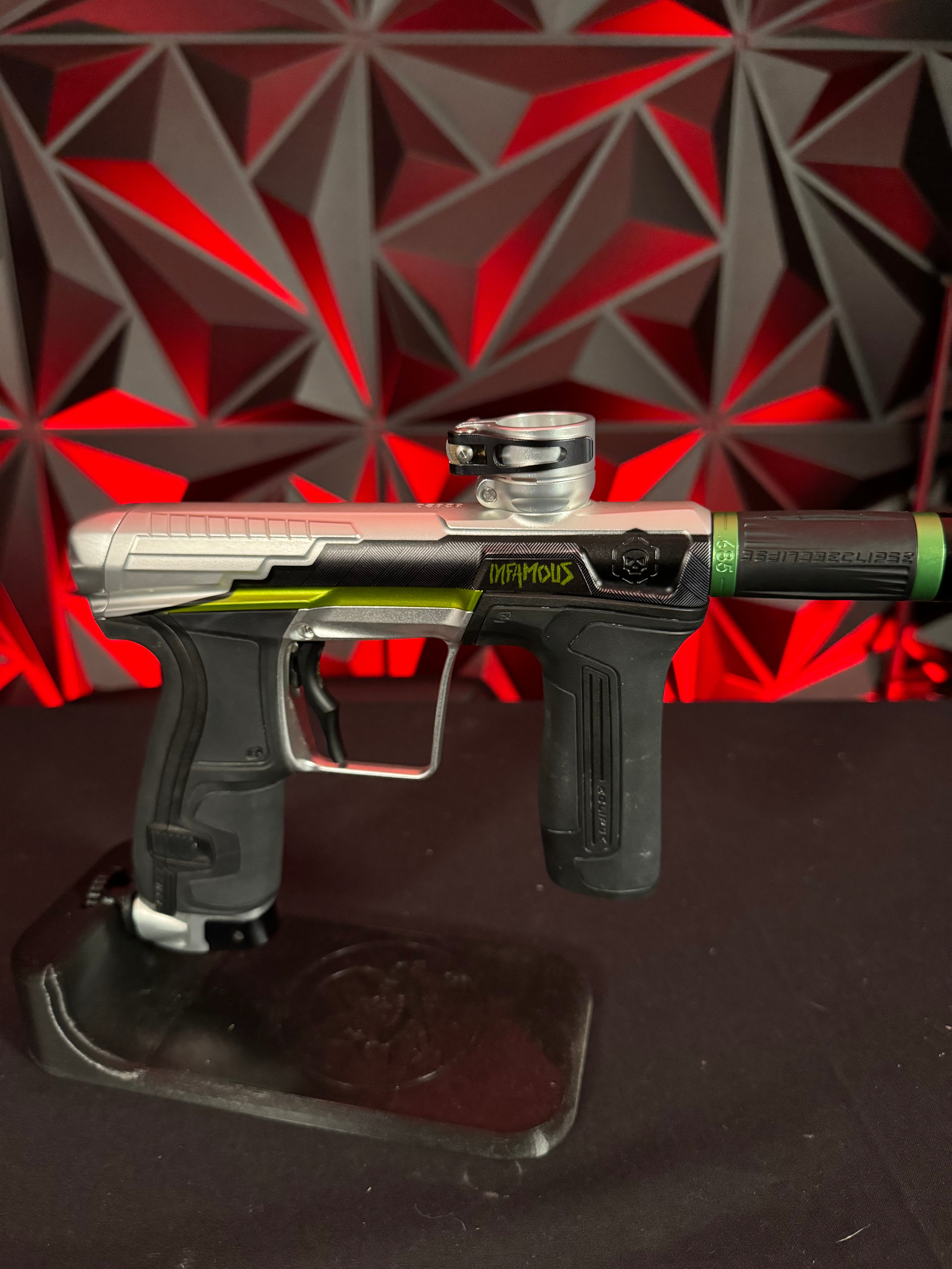 Used Infamous / Planet Eclipse CS2 Paintball Gun - Plata O Plomo Limited Edition