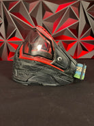 Used Push Unite Paintball Mask - Black Camo/Red Accents w/Hard Case