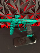 Used DLX Luxe X Paintball Gun - Green Splash