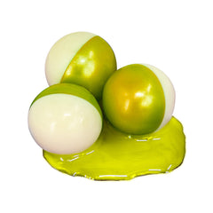 Valken Custom Two-Tone 0.68 Cal Paintballs Yellow/White Shell - Yellow Fill