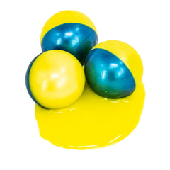Valken Custom Two-Tone 0.68 Cal Paintballs Blue/Yellow Shell - Yellow Fill