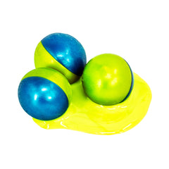 Valken Custom Two-Tone 0.68 Cal Paintballs Blue/Green Shell - Yellow Fill