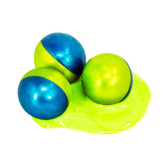 Valken Custom Two-Tone 0.68 Cal Paintballs Blue/Green Shell - Lime Green Fill