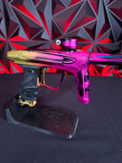 Used DLX Luxe TM40 Paintball Gun - LE Dust Pink/Yellow Smear