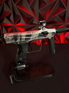 Used Shocker AMP Paintball Gun -LE 412 Krew Tiger Stripe w/ Mech Frame