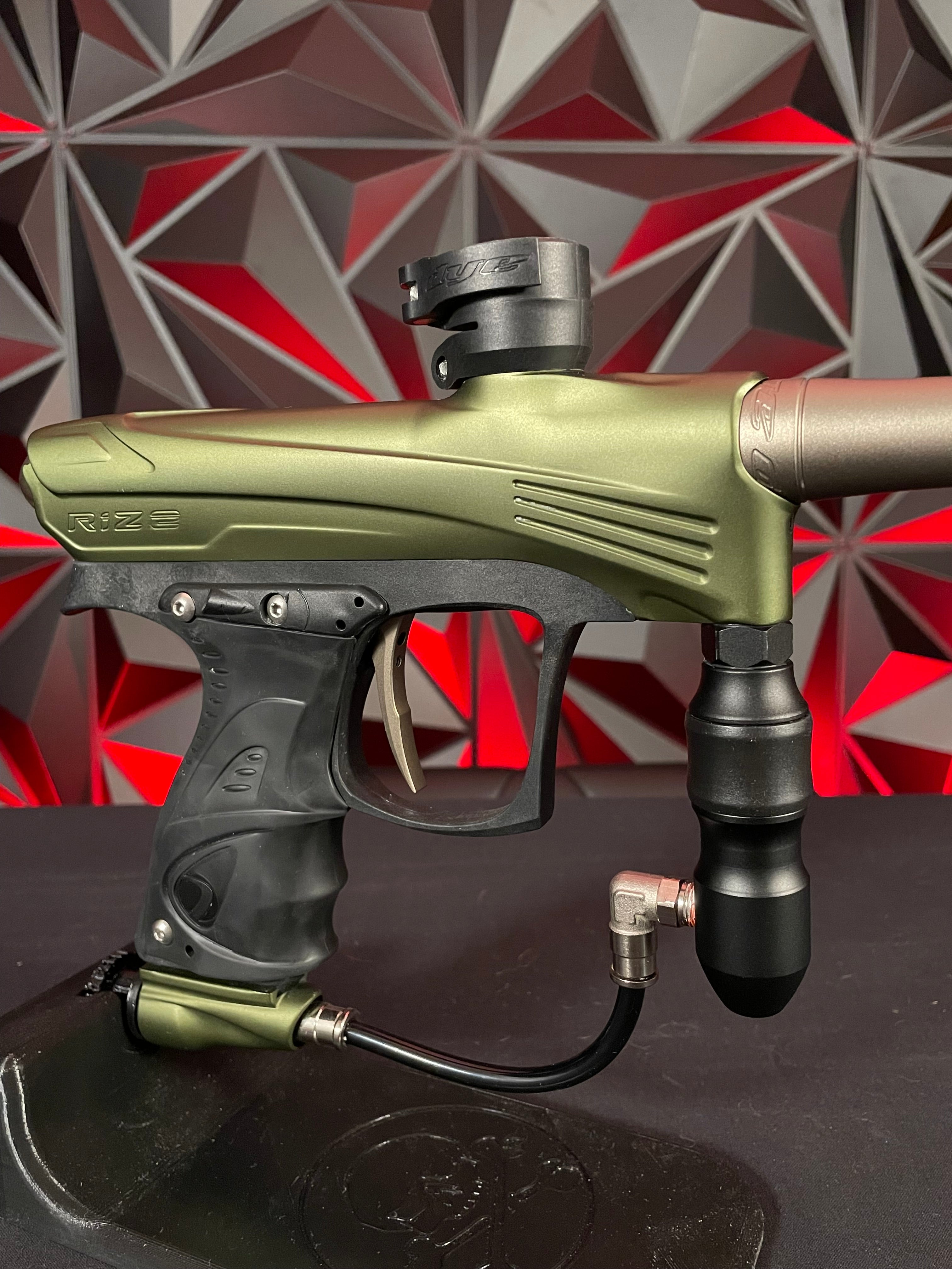 Used Dye CZR Paintball Marker- Olive/Tan