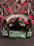 Used Empire EVS Paintball Mask - Black/Green w/ 2 lenses