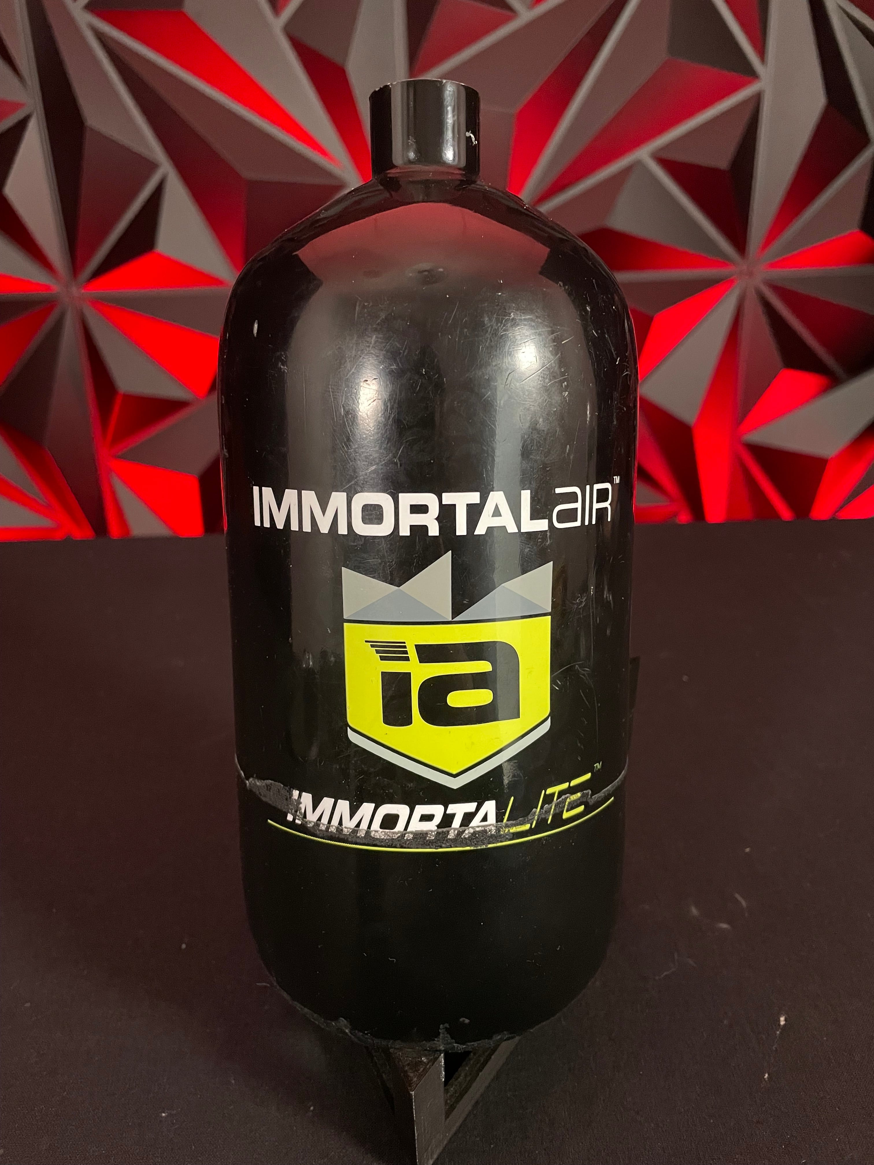 Used Immortal Air 88/4500 Paintball Tank - Black