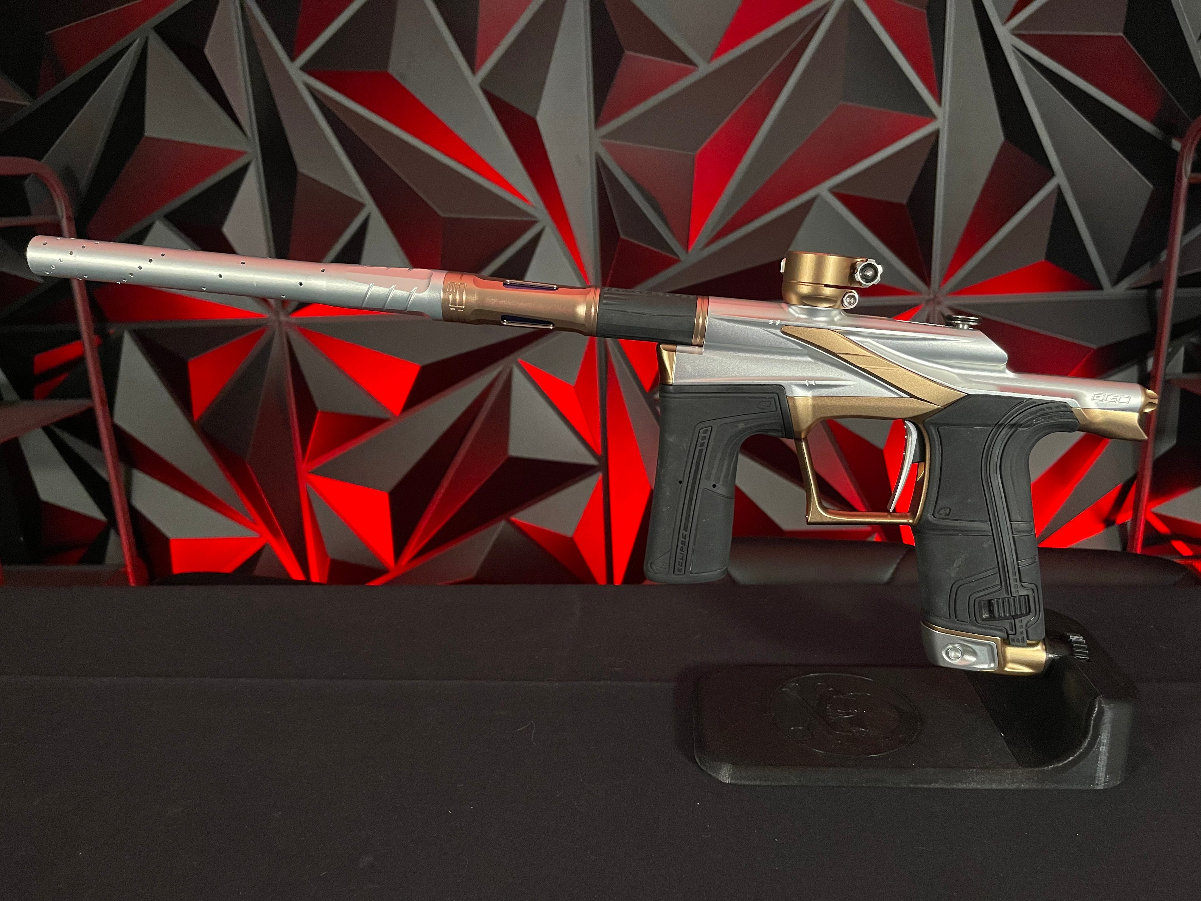 Planet Eclipse Ego LV2 Paintball Gun - Silver w/ Bronze Accents *Pre-O –  Punishers Paintball