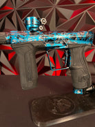 Used Planet Eclipse CS2 Paintball Gun - Dust Blue Shock Splash