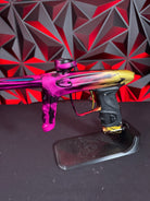 Used DLX Luxe TM40 Paintball Gun - LE Dust Pink/Yellow Smear