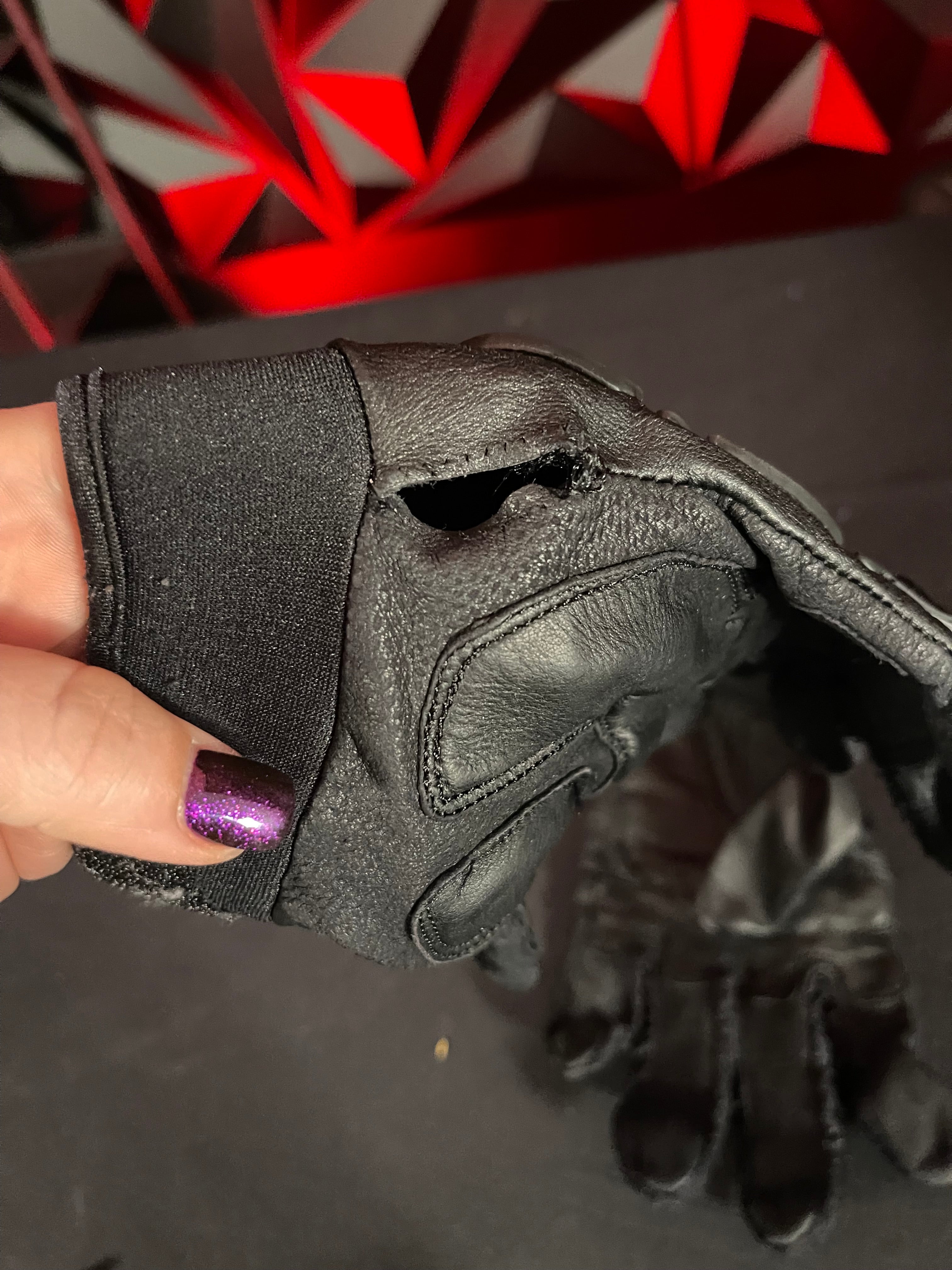 Used JT Paintball Glove Full Finger - Black - Medium