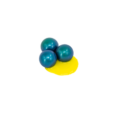 Valken Fate 0.68 Cal Paintballs - 2000 Count Blue Shell/Yellow Fill