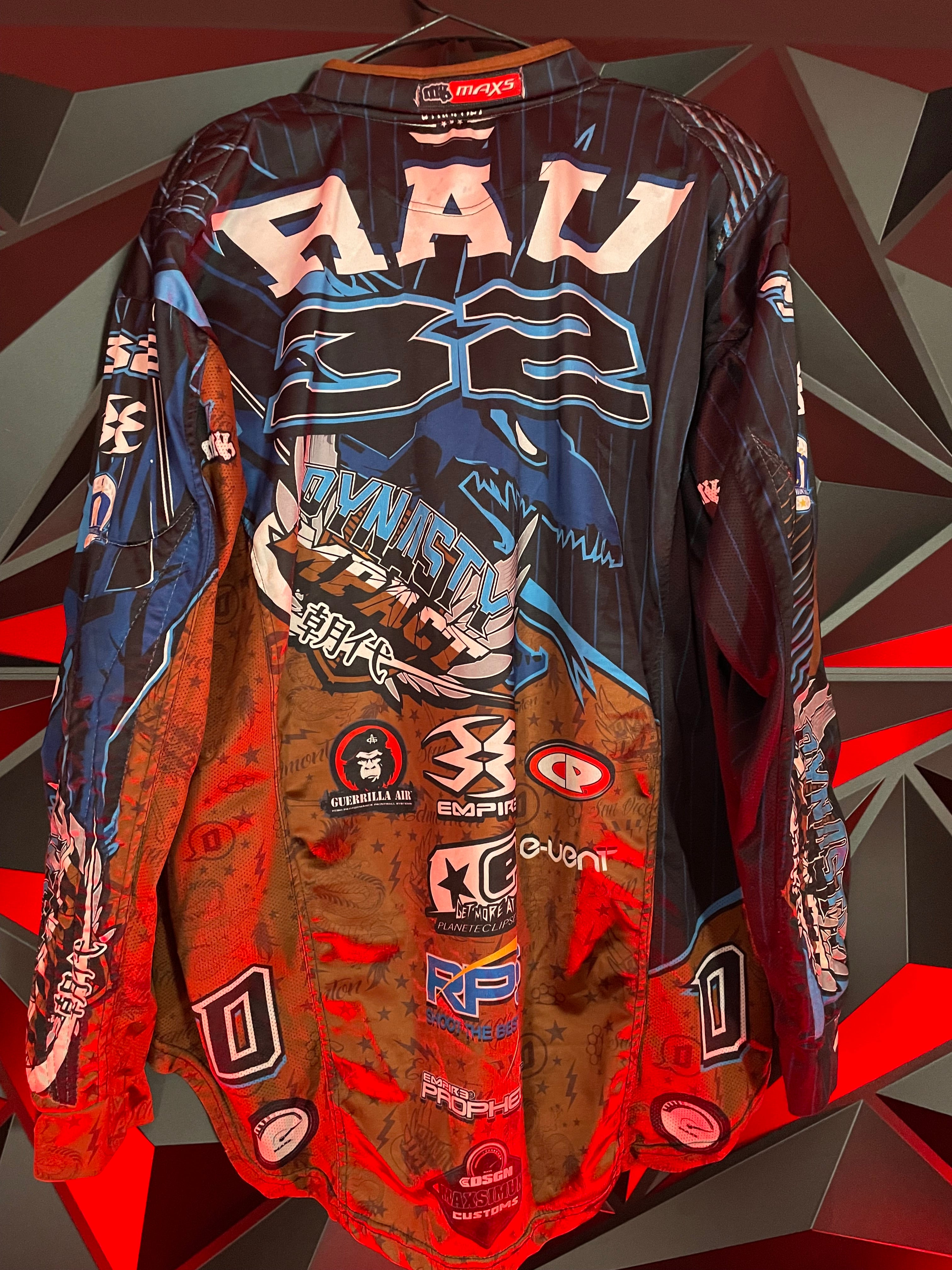 Used Dynapact Paintball Jersey - Yosh Rau #32 - 2XL