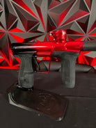 Used Planet Eclipse CS2 Pro Paintball Gun - Polished Black/Polished Red w/Dust Red FL Barrel, Full FL Kit, & Black Scythe Trigger