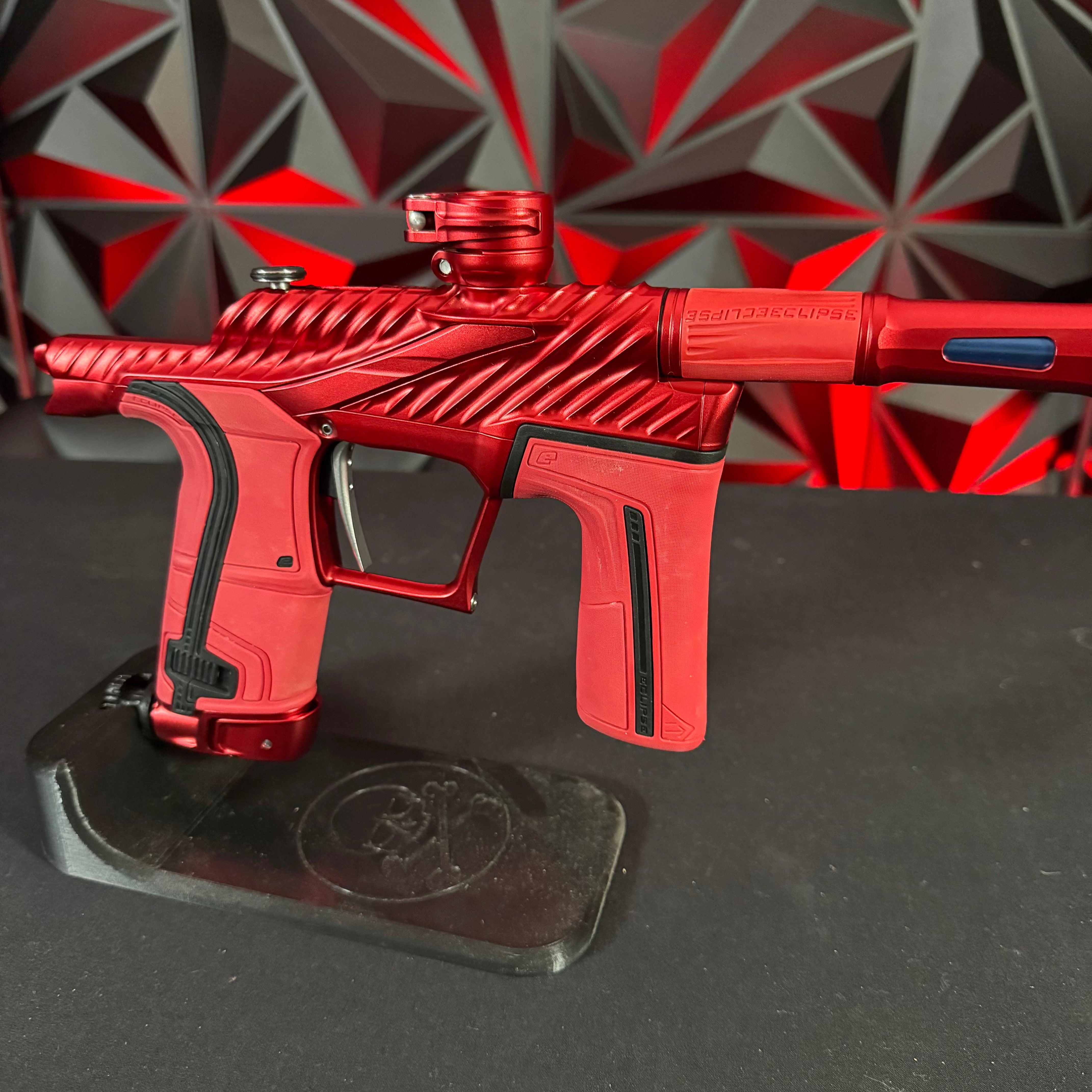 Used Planet Eclipse Twister LV2 Paintball Marker - Solid Red (O-Neg) w
