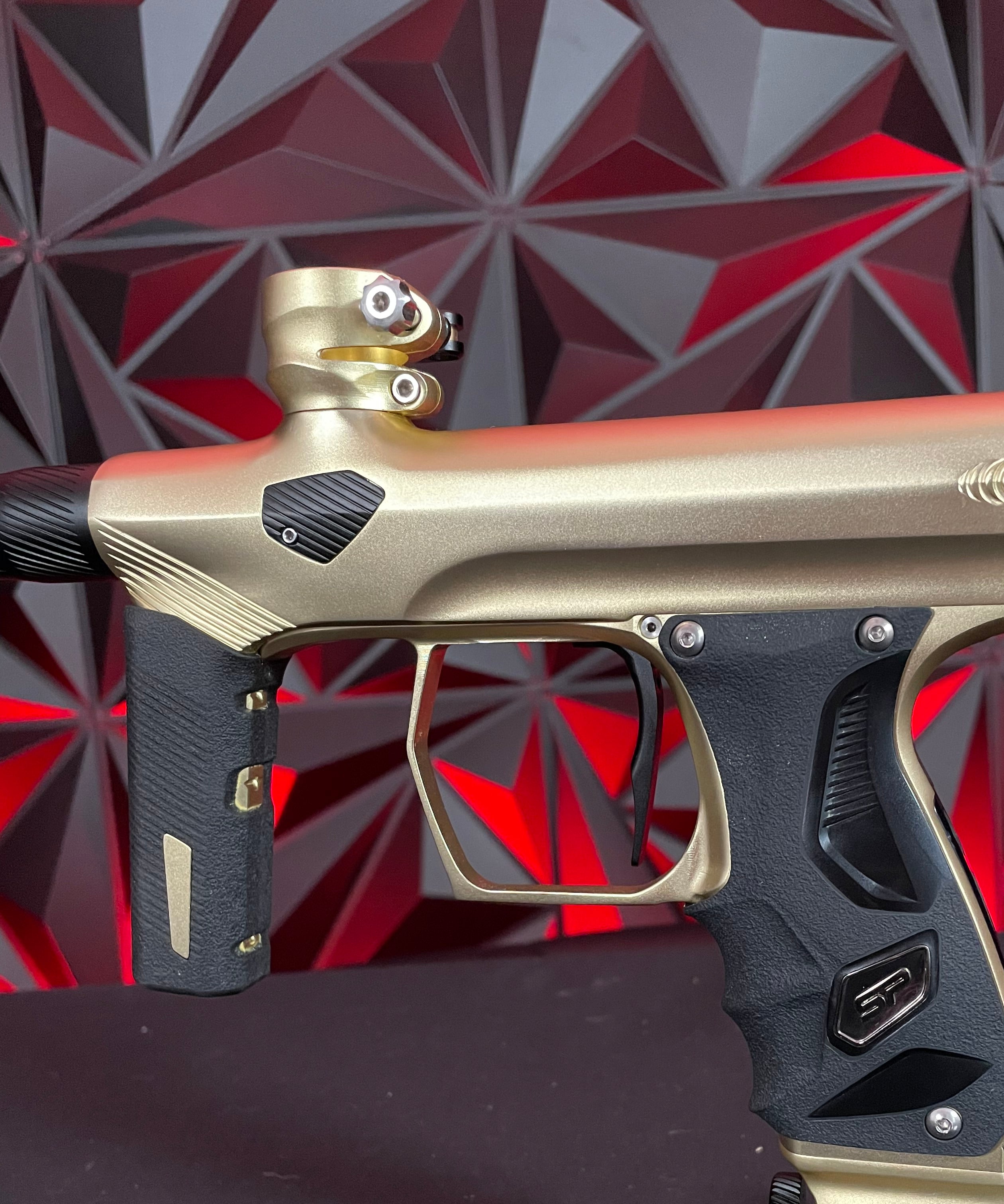 Used Shocker Era Paintball Gun - Dust Gold
