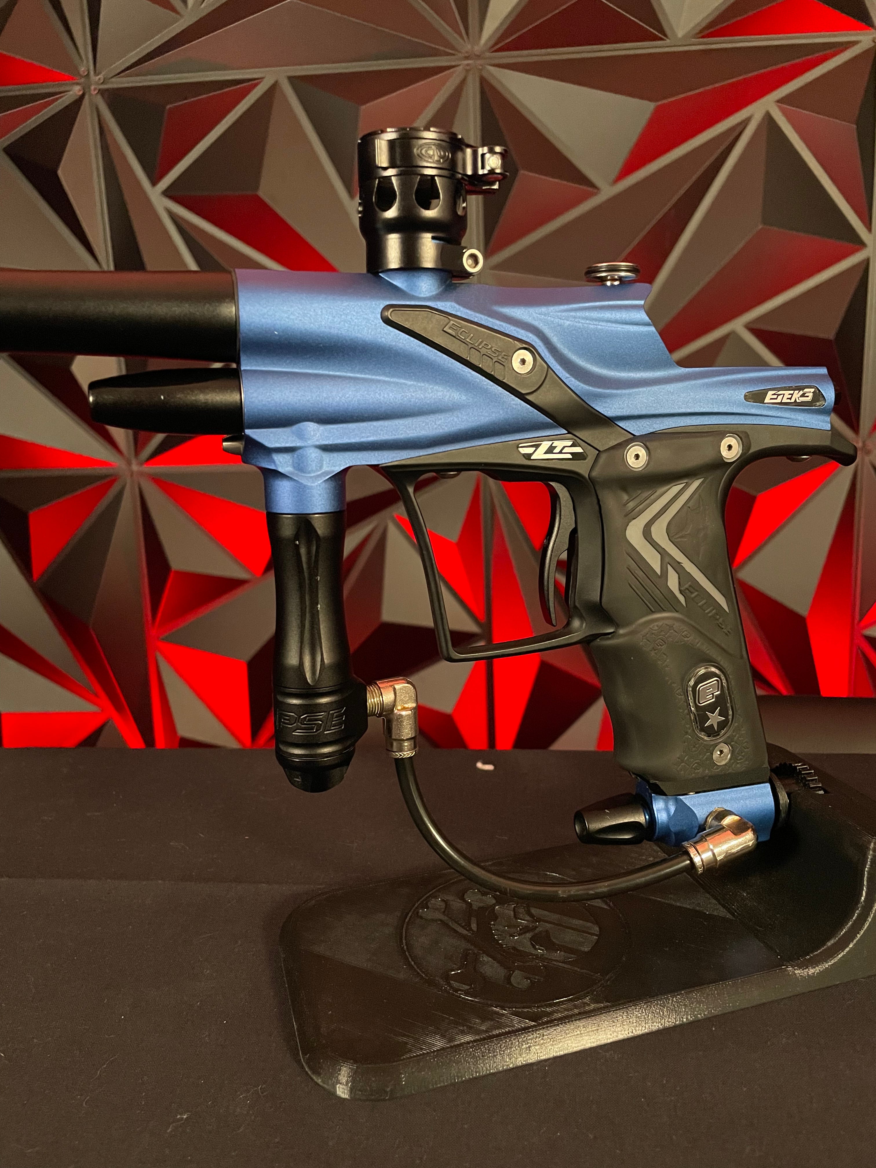 Used Planet Eclipse Etek 3 LT Paintball Gun - Blue/Black