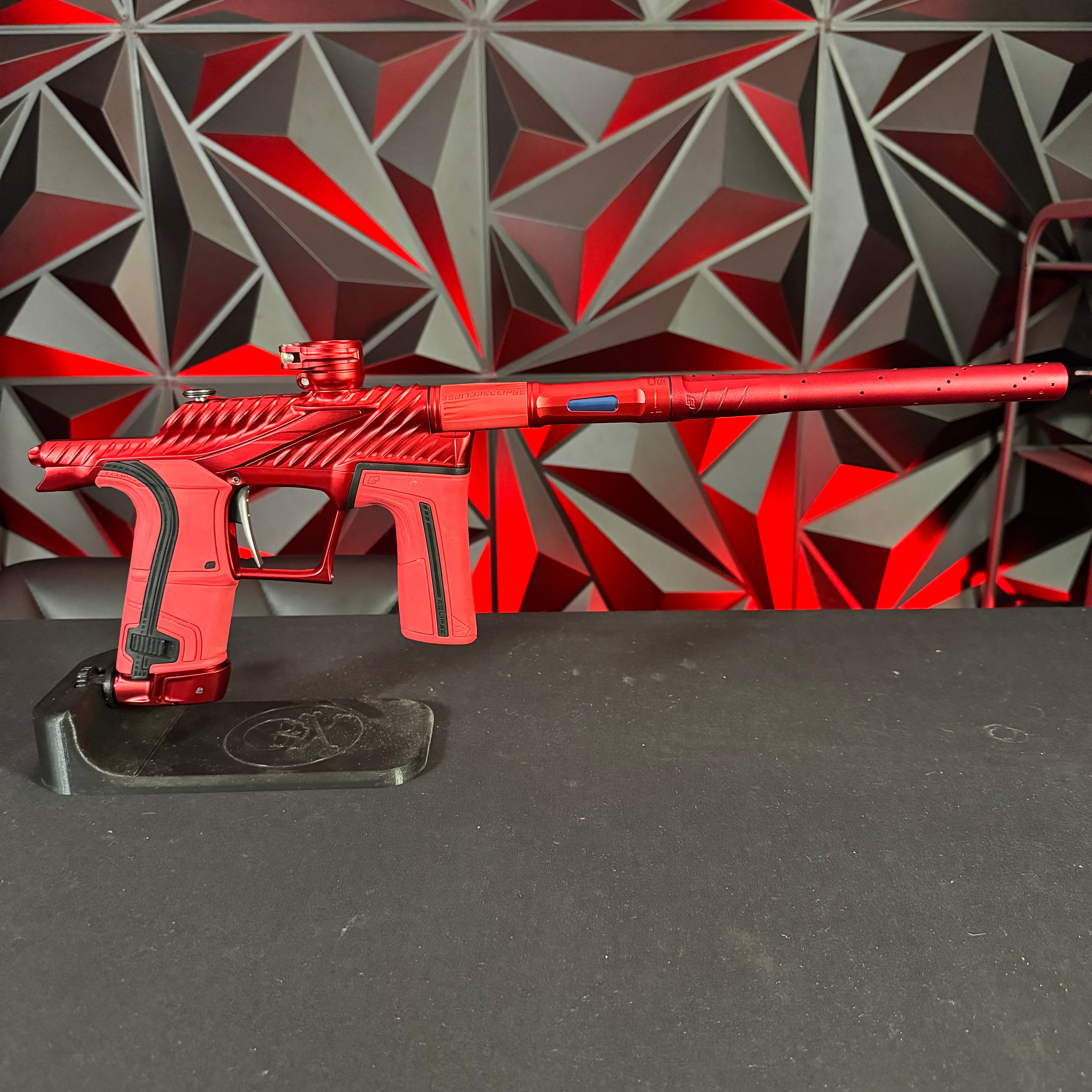 Used Planet Eclipse Twister LV2 Paintball Marker - Solid Red (O-Neg) w