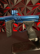 Used Dye DSR+ Paintball Gun - Polished Blue/Polished Silver (Deep Blue)