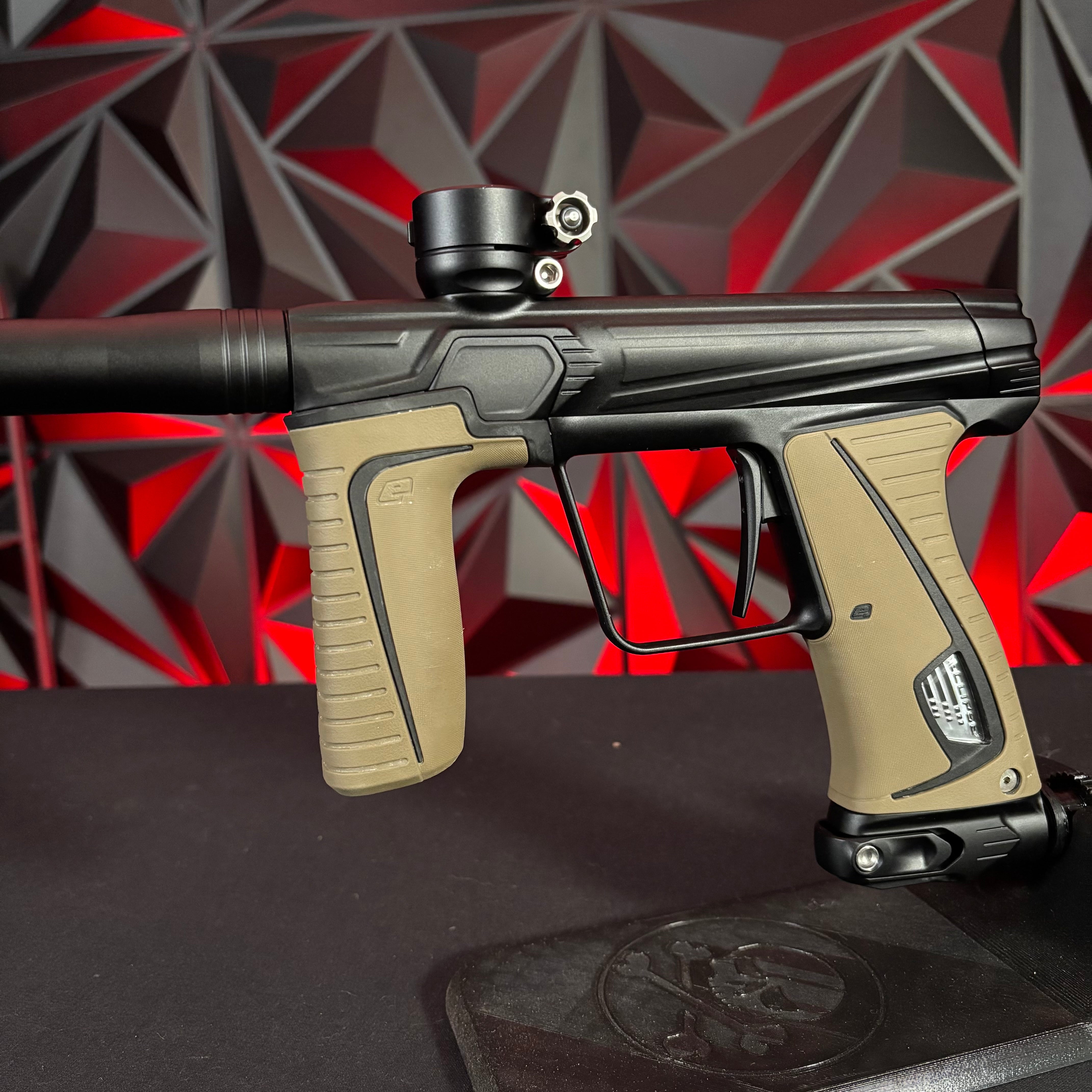 Used Planet Eclipse Gtek 180R Paintball Gun - Midnight /w FDE Grips