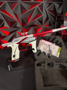 Used Planet Eclipse Ego LV1.5 Paintball Gun - Silver/Red w/ Deuce Trigger