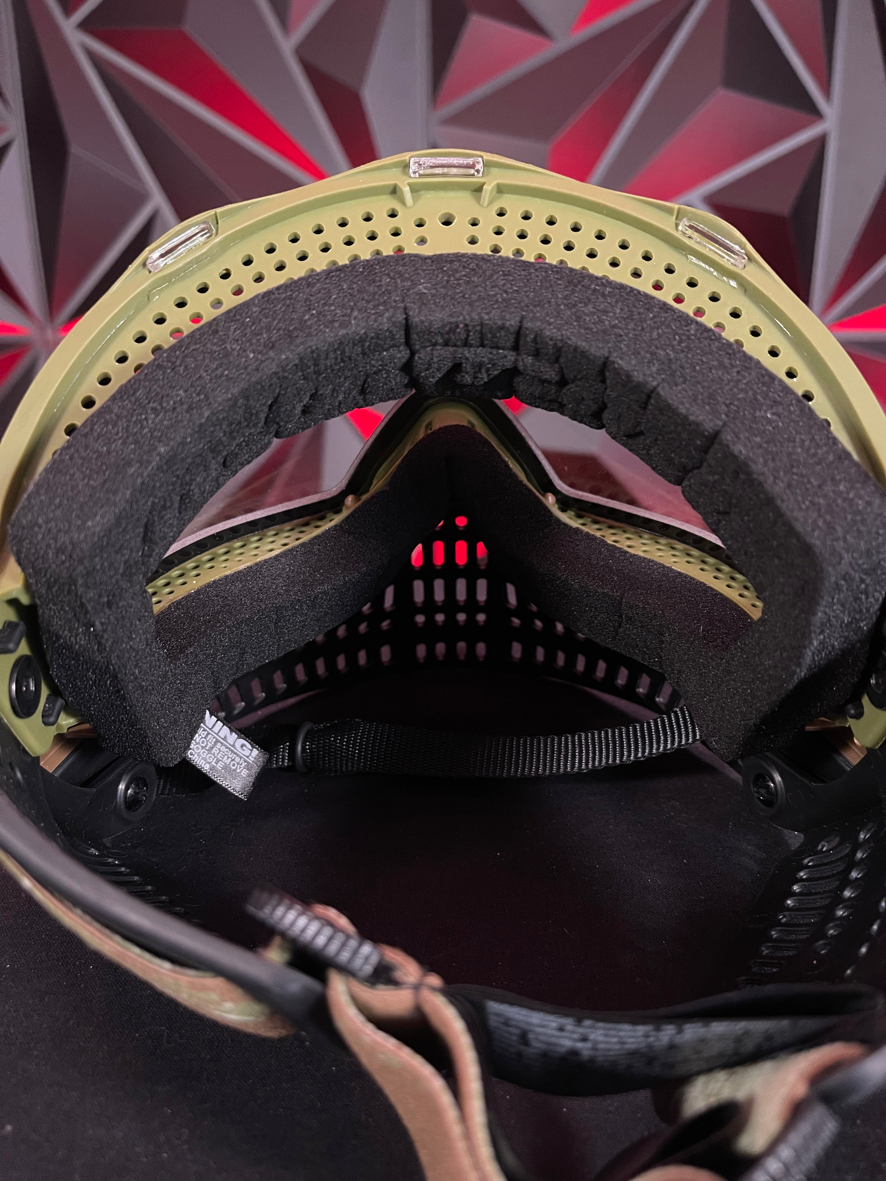 Used JT Proflex Paintball Mask - Olive/Brown/Black