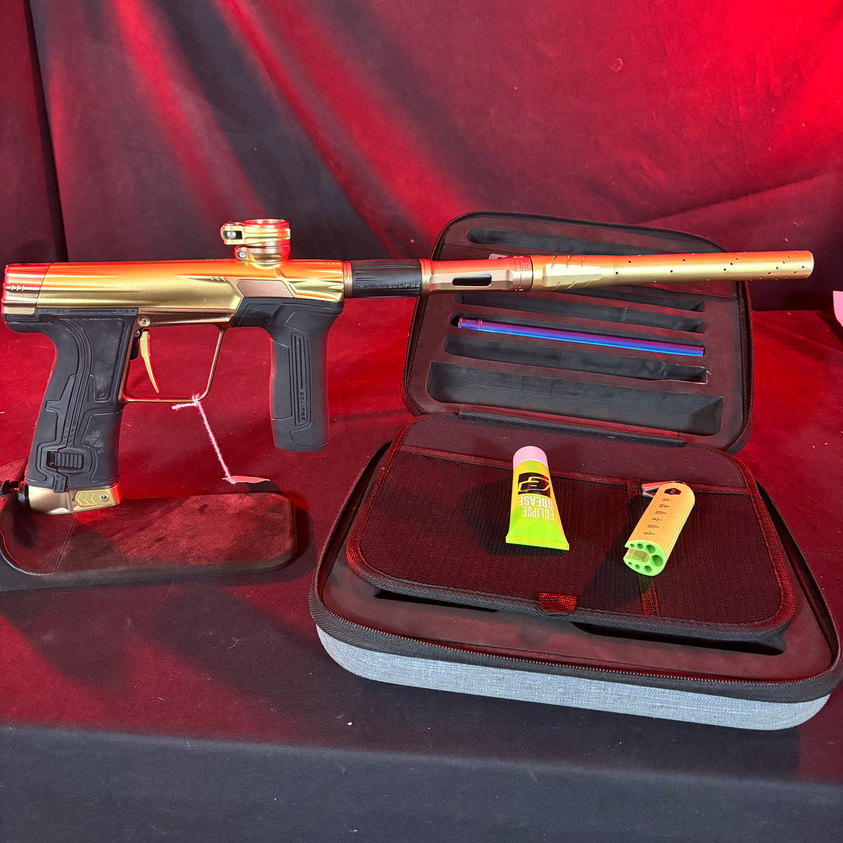 Used Planet Eclipse CS3 Paintball Gun - Gold/Bronze (Crusade)