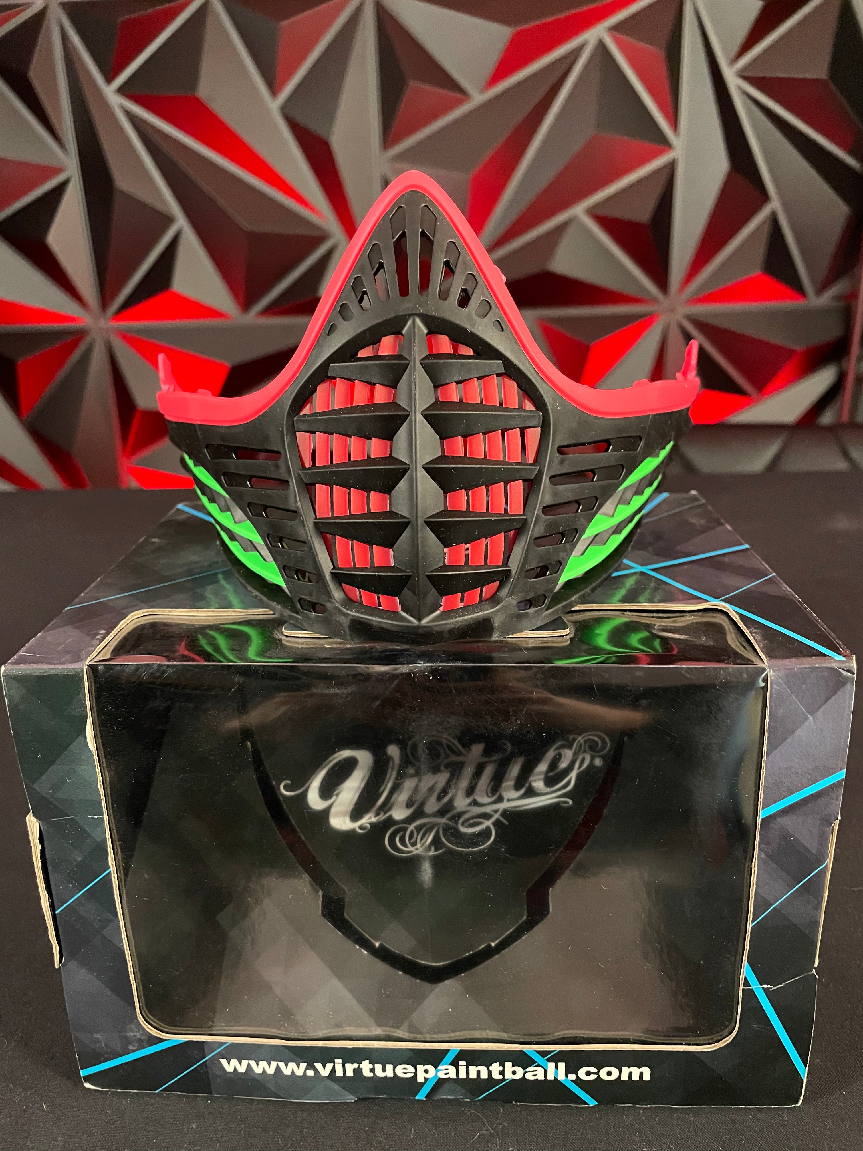 Used Virtue Vio Contour Paintball Mask Bottoms Punishers Paintball