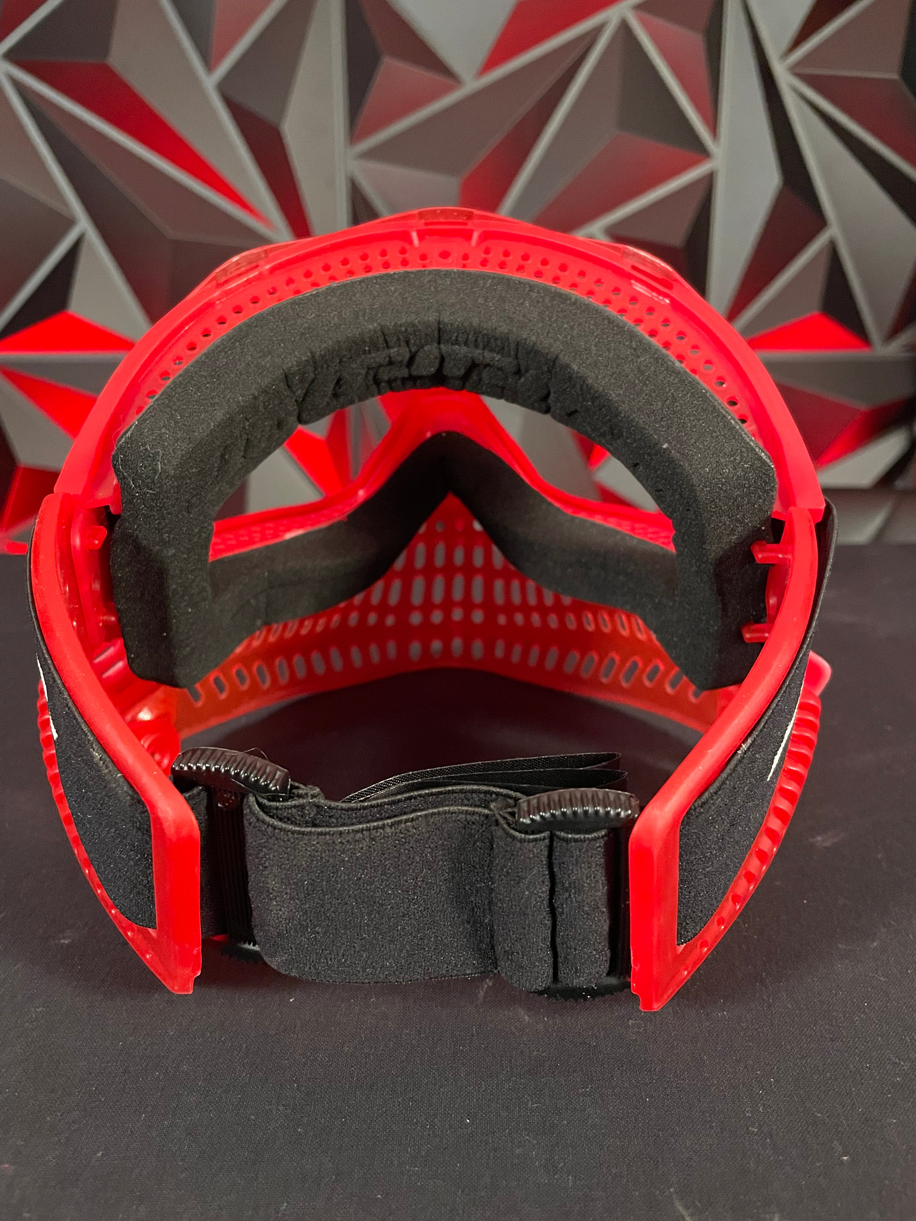 Used JT Proflex Paintball Mask - OG Red Bottoms w/ Red ICE Frame