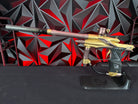 Used Planet Eclipse CSL Paintball Gun - Gold/Bronze w/14" & 16" Matching Carbon Fiber Tips, Blade and Scythe Trigger, & All 3 Barrel Backs