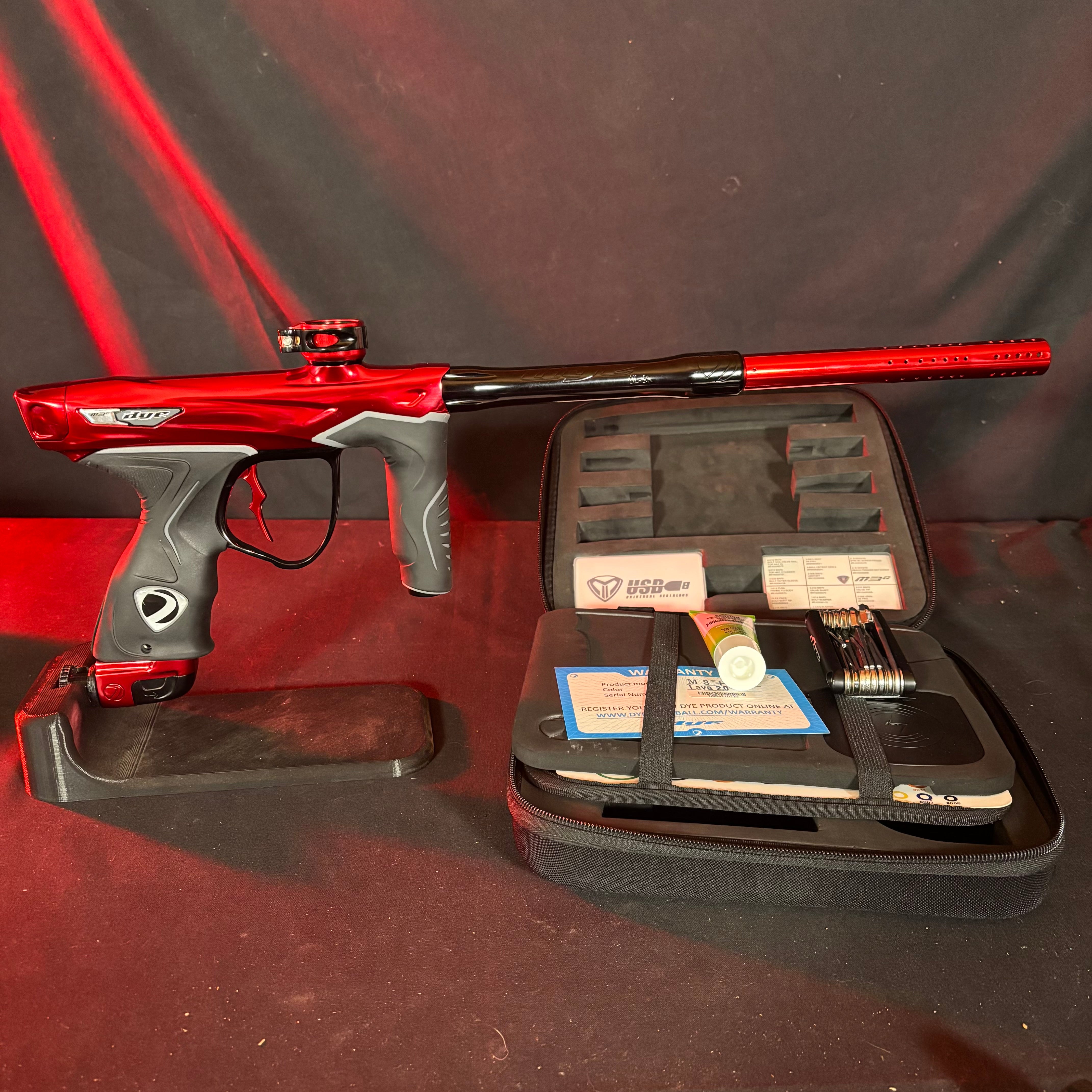 Used Dye M3+ Paintball Gun - Lava 2.0